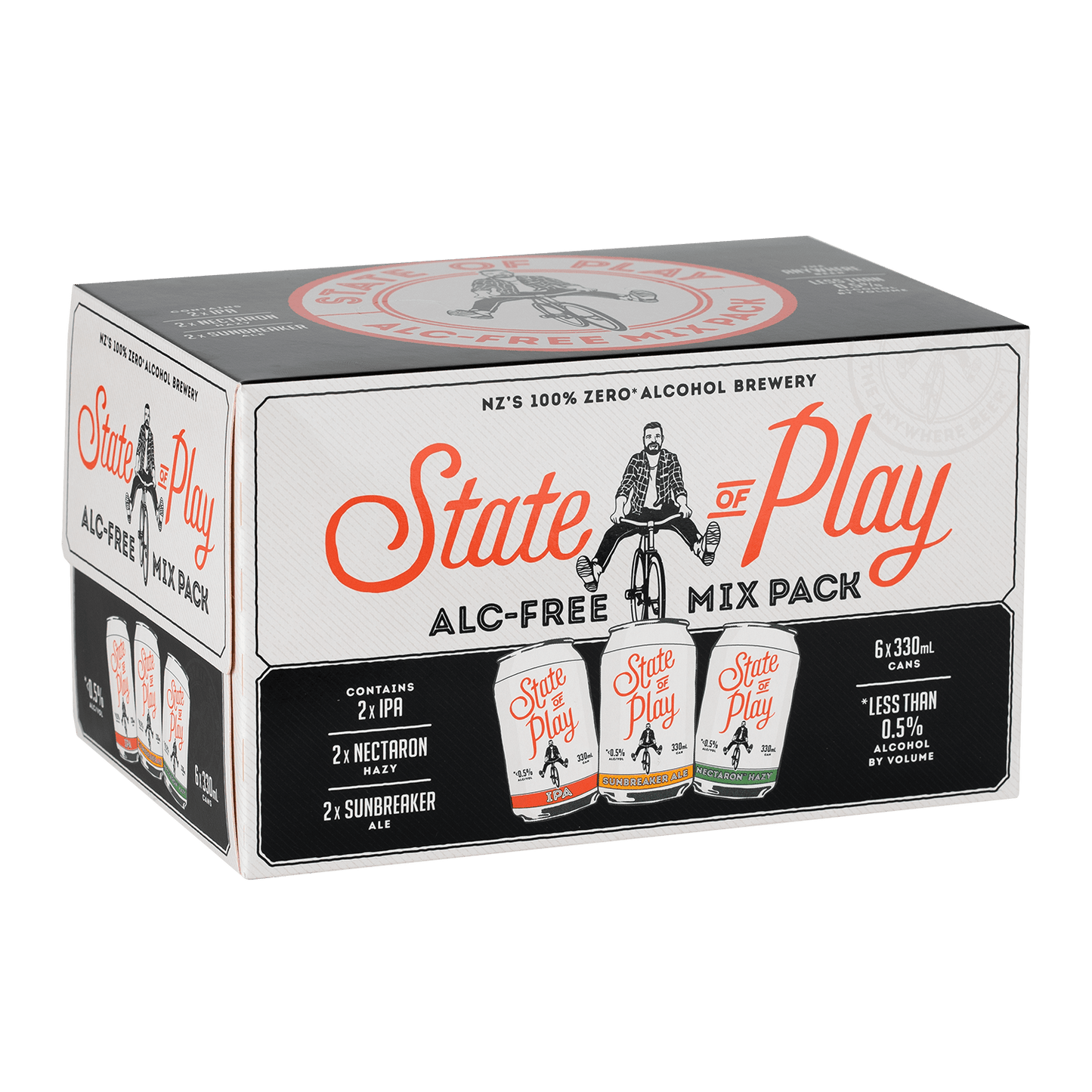 Non-Alcoholic Beer Mix Pack - State Of Play
