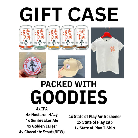 Gift Case - 20 Mixed Cans + Merch