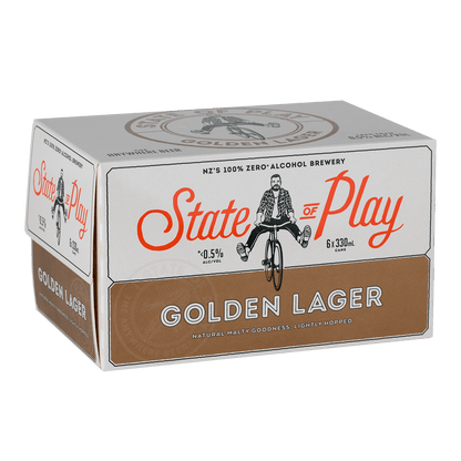 Golden Lager - Non-Alcoholic Beer - State Of Play
