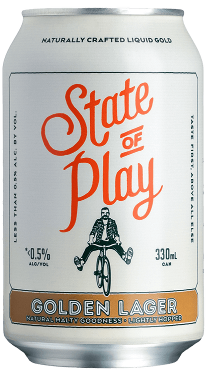 Golden Lager - Non-Alcoholic Beer - State Of Play